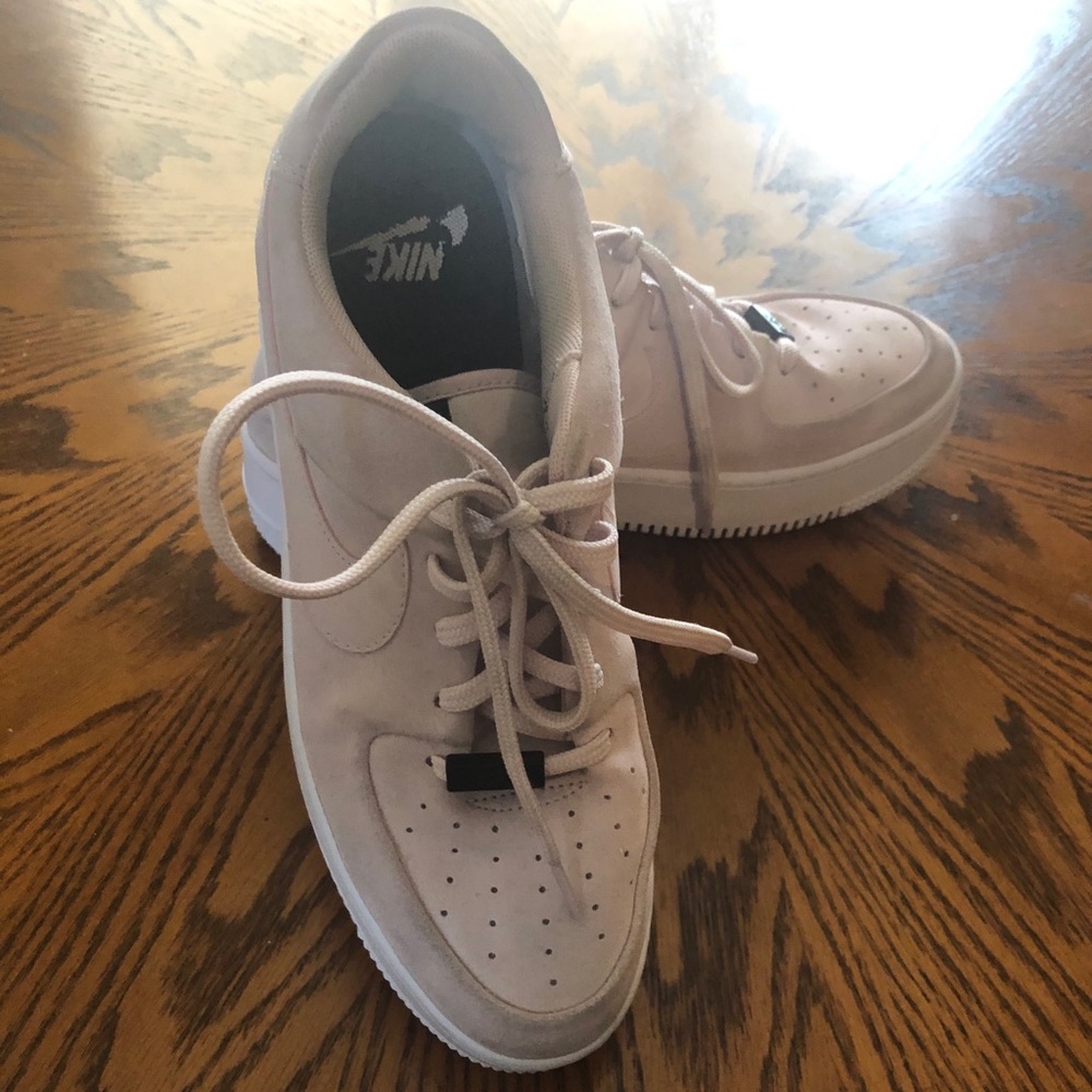 Nike Blush Air Force 1s